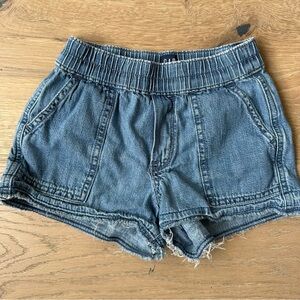 Gap Pull up Shorts Denim XS